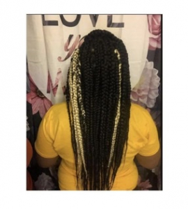 Medium Box Braids for InspiredByJay_Beauty_Brand