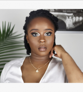 Shimmery/Glitter look for Afua_Artistry