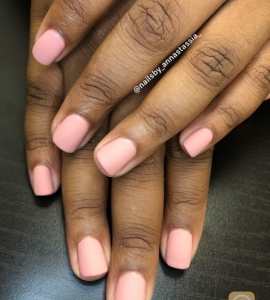 Shellac manicure for anastasiajones